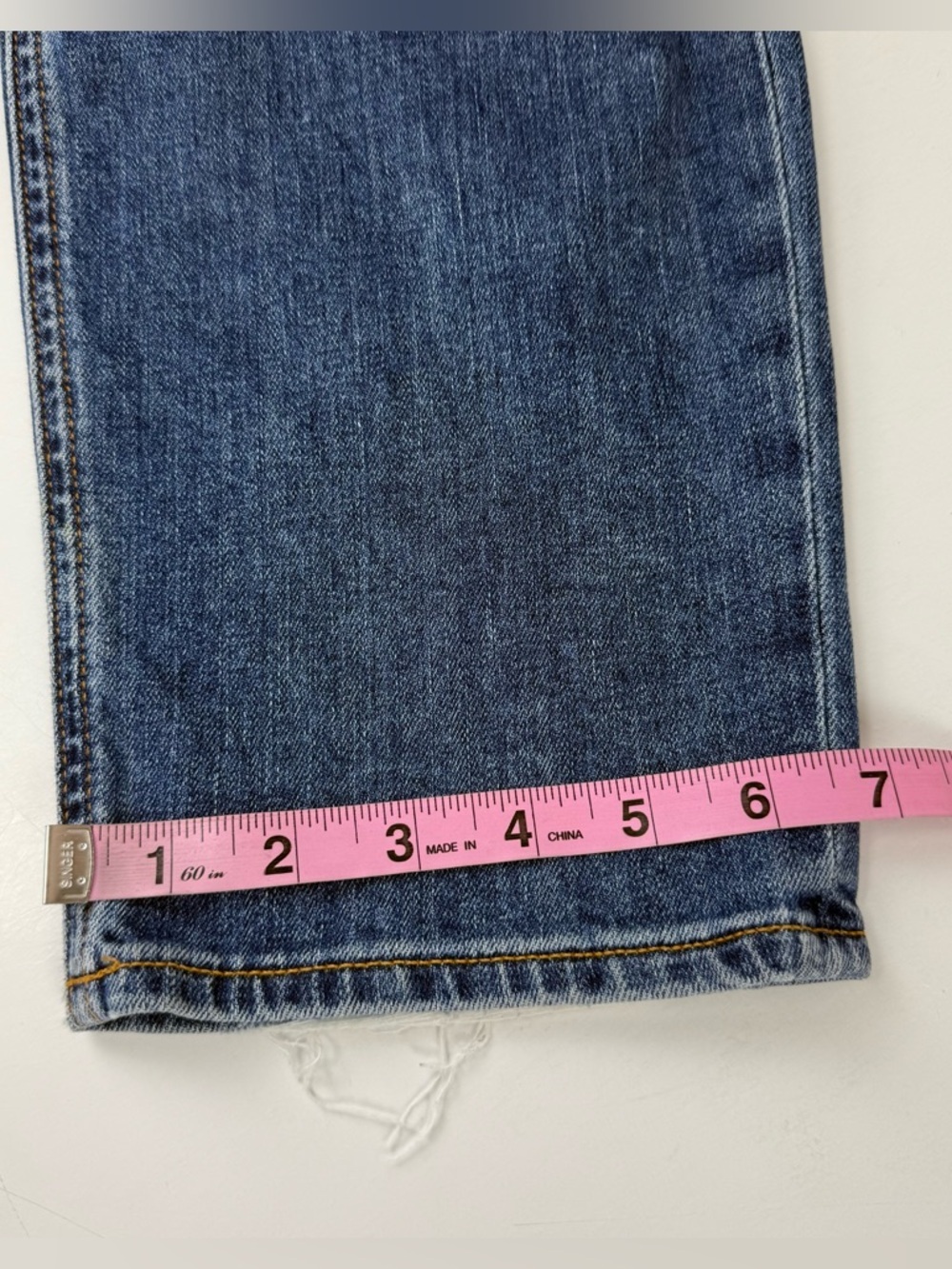 Rag & Bone Dre Low Rise Slim Boyfriend Jeans Womens 31 Julienne Blue Stretch - Picture 14 of 14
